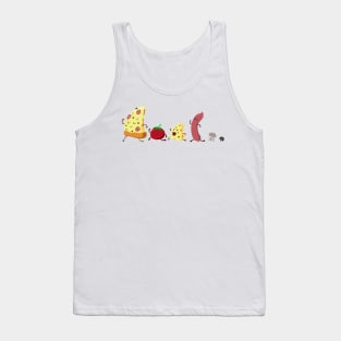 Pizza Ingredients Tank Top